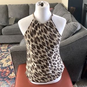 Ann Taylor size 8 leopard print tank/camisole.